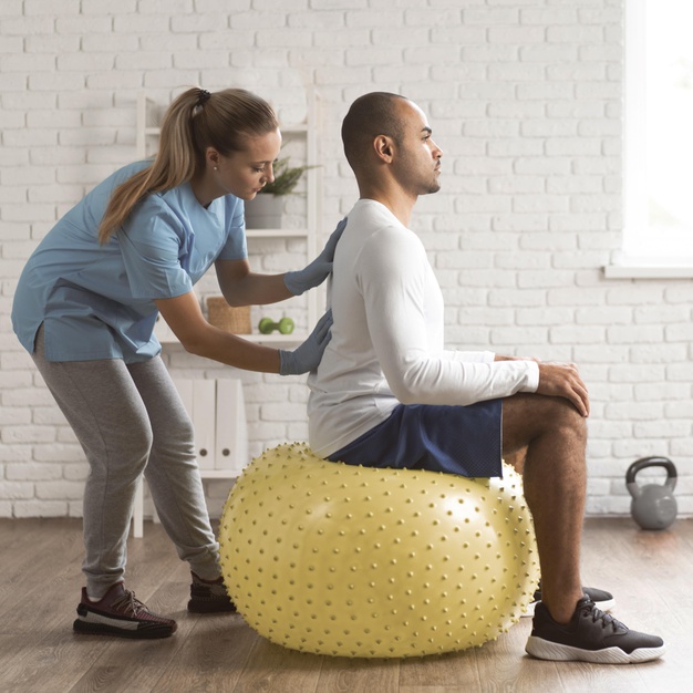 Atendimento de fisioterapia